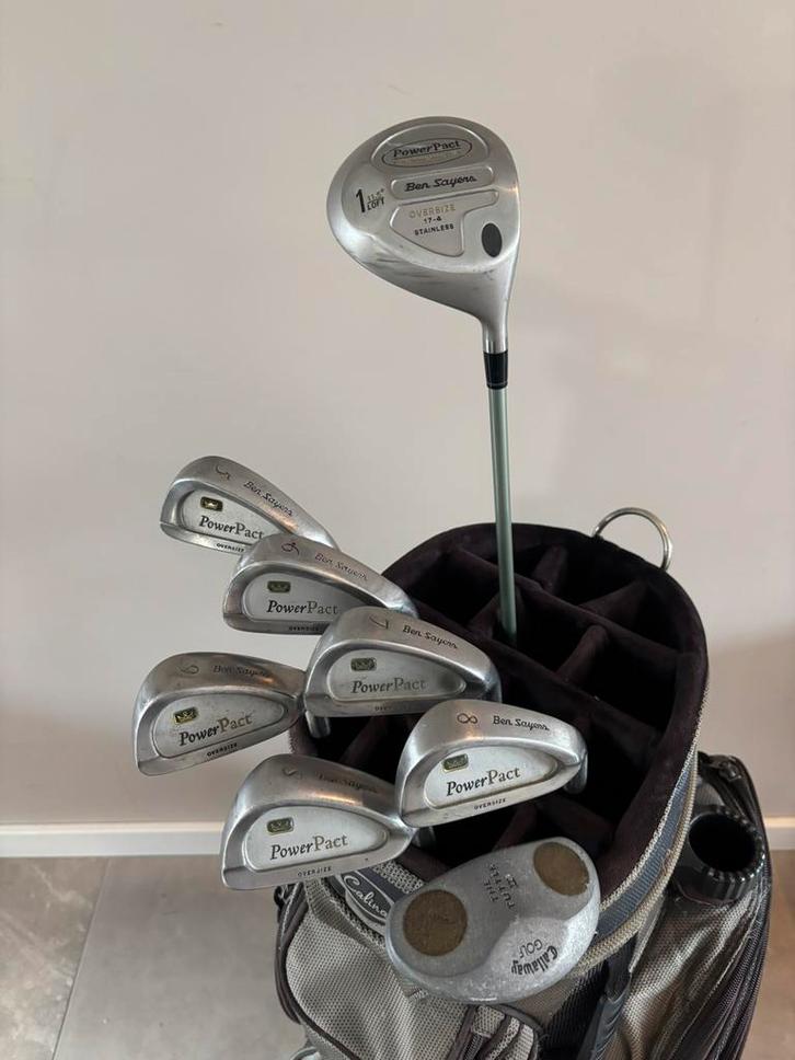 Golfset Dames | Ben Sayers | Callaway | Nette Staat, Sport en Fitness, Golf, Zo goed als nieuw, Set, Callaway, Ophalen of Verzenden