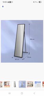 Staande spiegel met verlichting  en warmte., Minder dan 50 cm, Ophalen of Verzenden, Zo goed als nieuw, 150 tot 200 cm