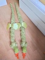 Draken 2 st. ( knuffels) +/- 190 cm.lang iets voor carnaval?, Ophalen of Verzenden, Carnaval