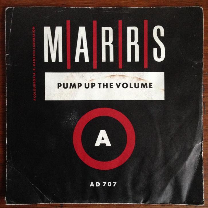 MARRS Pump Up The Volume 7" FH 80s house disco A.R. Kane Col, Cd's en Dvd's, Vinyl Singles, Gebruikt, Single, Dance, 7 inch, Ophalen of Verzenden
