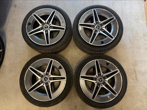 ZGAN Setje 18” Originele Mercedes-Benz Velgen + Banden, Auto-onderdelen, Banden en Velgen, Banden en Velgen, Zomerbanden, 18 inch
