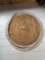 Rond Vloerkleed - Diameter 120cm, Huis en Inrichting, Stoffering | Tapijten en Kleden, Gebruikt, 100 tot 150 cm, Beige, Rond