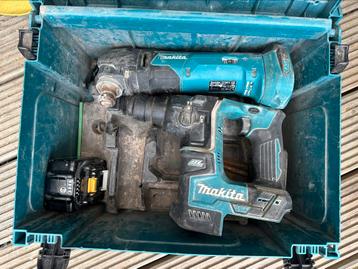 Makita set, klopboor en multitool beschikbaar voor biedingen