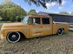 1961 International Harvester Crewcab Shortbed V8 AUT, Auto's, 6 stoelen, Geïmporteerd, 5290 cc, Lederen bekleding