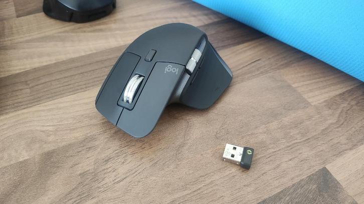 Logitech Muis MX Master 3S, Computers en Software, Muizen, Zo goed als nieuw, Muis, Rechtshandig, Draadloos, Ergonomisch, Ophalen