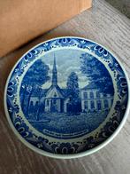 Delfts Blauw Bord - Oude Kerk Veenendaal, Antiek en Kunst, Ophalen of Verzenden