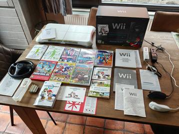 cadeau tip Nintendo Wii spelcomputer met heel veel spellen beschikbaar voor biedingen