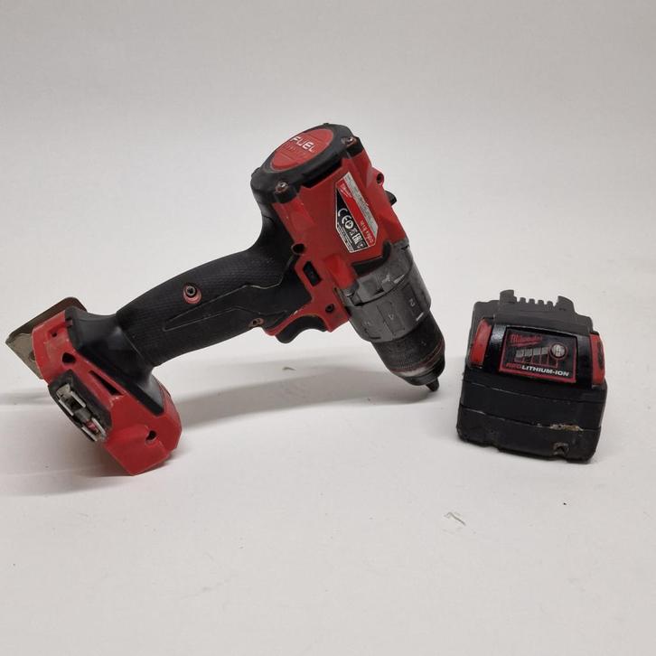 Milwaukee m18 FBD2 Fuel Slagboormachine Inc accu m18 5.0Ah |, Doe-het-zelf en Verbouw, Gereedschap | Boormachines, Zo goed als nieuw