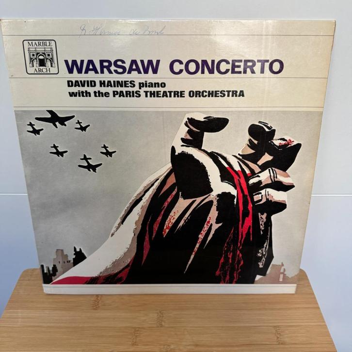 LP Warsaw Concerto – David Haines & Paris Theatre Orchestra, Cd's en Dvd's, Vinyl | Klassiek, Gebruikt, Classicisme, Orkest of Ballet