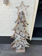 Grote houten kerstboom - wit hout met belletjes enz - mooi, Ophalen of Verzenden, Zo goed als nieuw