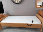 1 persoonsbed met electrische lattenbodem, 90 cm, Ophalen of Verzenden, Eenpersoons, Wit