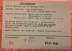 Ticket HTM Kromhout en PCC 1972, Verzenden, Gebruikt, Tram, Overige typen