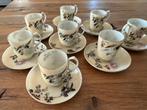 Antiek Porseleinen Servies - Vogelmotief 16-delig, Antiek en Kunst, Antiek | Servies los, Ophalen
