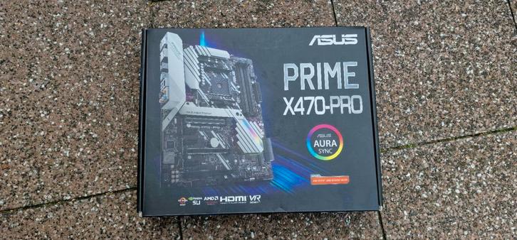 ASUS PRIME X470-PRO, Computers en Software, Moederborden, Gebruikt, DDR4, Ophalen