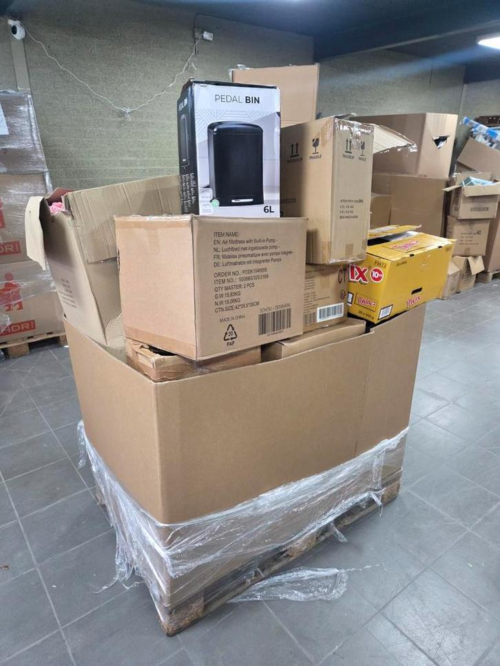 Diverse goederen pallet - Nieuwe producten!, Diversen, Rommelmarktspullen, Ophalen of Verzenden