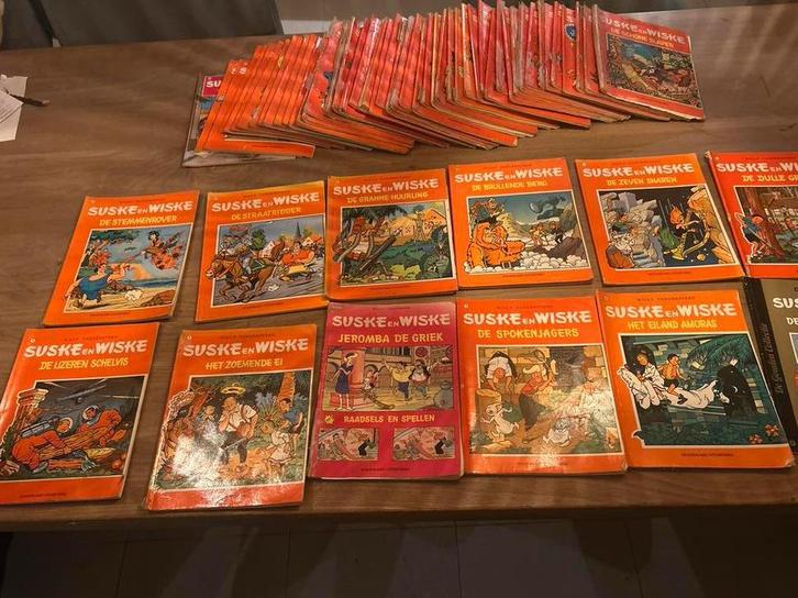 Suske en Wiske Stripboeken Collectie te Koop, Boeken, Stripboeken, Gelezen, Meerdere stripboeken, Ophalen of Verzenden