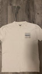 Tommy jeans shirt, Maat 46 (S) of kleiner, Wit, Zo goed als nieuw, Ophalen
