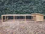 Konijnenhok Wilnis | Duurzame materialen | maten S, M en L, 110 cm of meer, Nieuw, Ophalen of Verzenden, 90 cm of meer