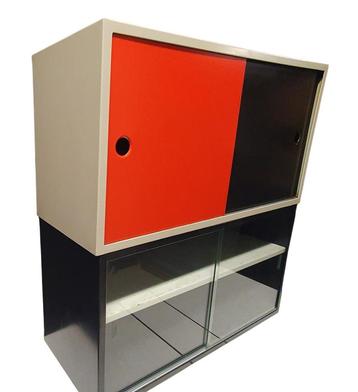 2015 vintage pilastro wandsysteem wandkasten kasten rek beschikbaar voor biedingen