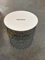 IKEA KVISTBRO bijzettafel - wit, 44cm, Huis en Inrichting, Ophalen, Minder dan 45 cm, Minder dan 55 cm, Gebruikt