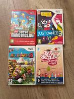 Wii Spellen - Super Mario, Mario Party, Just Dance, Brain, Spelcomputers en Games, Games | Nintendo Wii, Gebruikt, Ophalen of Verzenden