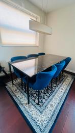 Marmeren steen eettafel inc stoelen, Antiek en Kunst, Antiek | Meubels | Tafels, Ophalen