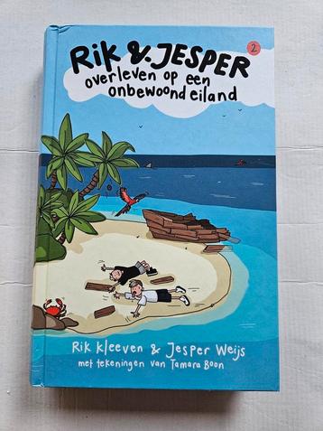 Rik en Jesper overleven op een onbewoond eiland beschikbaar voor biedingen