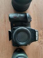 Pentax K3 + 3 Lenzen, Lader & Accu, Audio, Tv en Foto, Fotocamera's Digitaal, Gebruikt, Spiegelreflex, Ophalen of Verzenden, Pentax