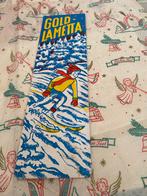 Vintage Gold Lametta met leuke afbeelding, Diversen, Kerst, Verzenden