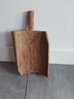 houten schep platoschep oud houten decoratie, Ophalen of Verzenden