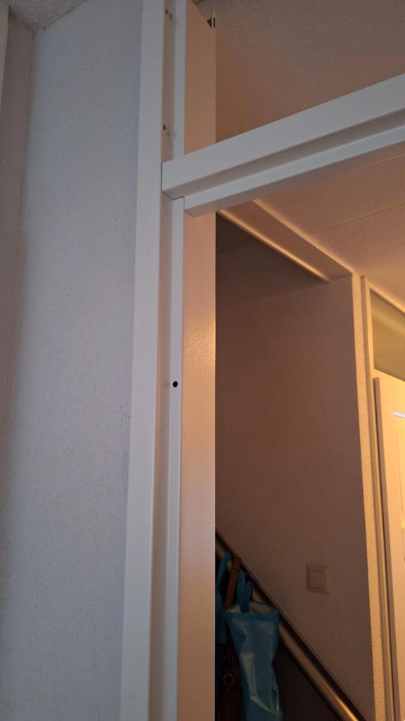 Metalen Svedex Kozijn, Doe-het-zelf en Verbouw, Deuren en Horren, Zo goed als nieuw, Binnendeur, 200 tot 215 cm, 80 tot 100 cm