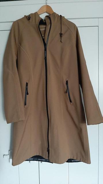 Ilse Jacobsen softshell regenjas lang RAIN37L cashew beschikbaar voor biedingen
