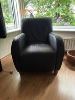 fauteuil club, Ophalen, Gebruikt, 50 tot 75 cm, Leer