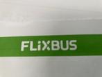 voucher flixbus, Eén persoon, Bus, Metro of Tram, Algemeen kaartje