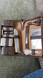 reistas heren compleet met leren etui, Antiek en Kunst, Ophalen of Verzenden, Heren