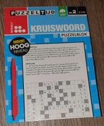 Puzzeltijd Kruiswoord Puzzelblok, Ophalen of Verzenden, Nieuw