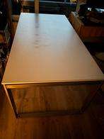 Witte tafel 180x90 cm, Ophalen, Gebruikt, 50 tot 100 cm, Rechthoekig