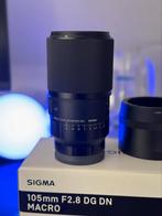Sigma 105mm 2.8 DG DN voor sony FE, macro / portret lens, Audio, Tv en Foto, Fotografie | Lenzen en Objectieven, Ophalen of Verzenden