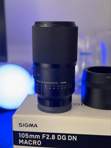 Sigma 105mm 2.8 DG DN voor sony FE, macro / portret lens beschikbaar voor biedingen