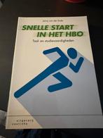 Snelle start in het HBO nieuw, Ophalen of Verzenden, Beta, Zo goed als nieuw, HBO