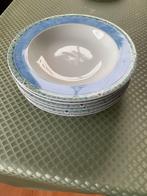 Arzberg AH diepe borden met brede rand, 6 stuks, Ophalen of Verzenden, Zo goed als nieuw, Bord(en)