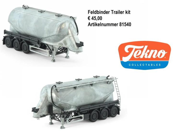 tekno kits, Hobby en Vrije tijd, Modelauto's | 1:50, Nieuw, Bus of Vrachtwagen, Tekno, Ophalen of Verzenden