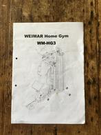 Weimar Home Gym, Sport en Fitness, Ophalen, Benen, Krachtstation, Zo goed als nieuw