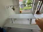 Gloednieuwe Picknicktafel 22cm wit, Tuin en Terras, Picknicktafels, Ophalen, Zo goed als nieuw, Rechthoekig, Aluminium