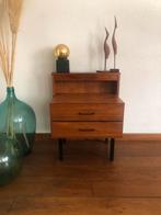 Vintage kastje nachtkastje jaren 60, Zo goed als nieuw, Minder dan 100 cm, 25 tot 50 cm, 50 tot 100 cm