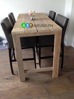 Steigerhout Bartafel Florence GRATIS geleverd binnen 1 week, Ophalen of Verzenden, Nieuw, Rechthoekig, 50 tot 100 cm