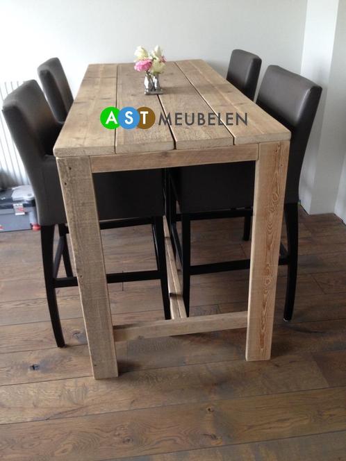 Steigerhout Bartafel Florence GRATIS geleverd binnen 1 week, Huis en Inrichting, Tafels | Eettafels, Nieuw, 50 tot 100 cm, Rechthoekig