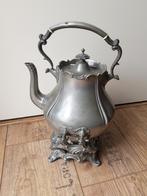 Bouilloire uit circa 1900 antieke tinnen theepot, Ophalen of Verzenden