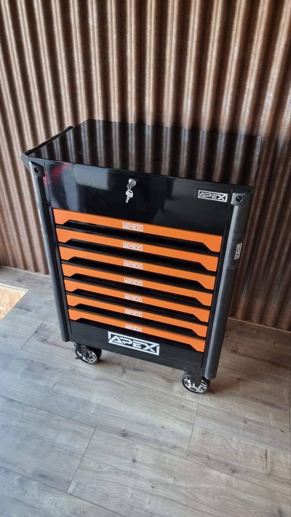 APEX gereedschapwagen 7 laden waarvan 6 laden gevuld, Ophalen of Verzenden, Gevuld