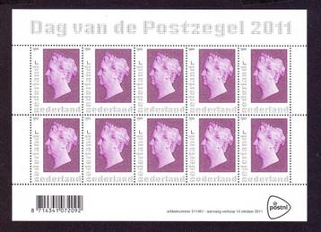 2011 Vel Dag van de postzegel 2885 postfris beschikbaar voor biedingen